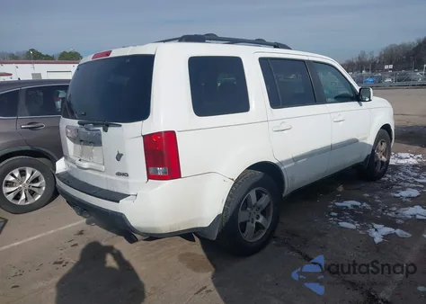 2010 Honda Pilot Ex-L z USA, uszkodzony, nr VIN 5FNYF4H6XAB035195